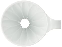 CAFEC SANYO CFD-4WH Flower Dripper Cup4 White