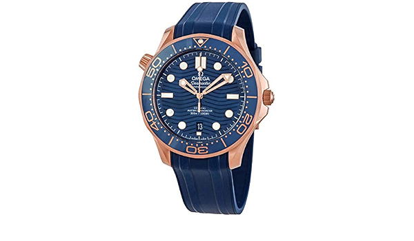 Omega Seamaster Diver 18kt Rose Gold 