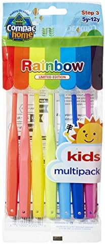 Super Value Pack 7ct BPA Free Kids Toothbrushes Step 3 for Ages 5-12 Years