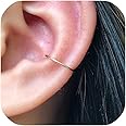 14k Gold Filled Conch Hoop Earrings for Women, 12mm 20 Gauge