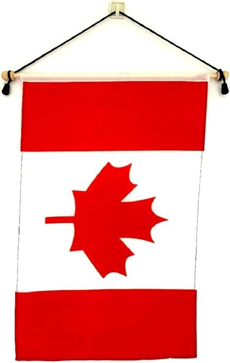Amazon Com Canada 12 X18 Polyester Wall Banner Flags 12 X18