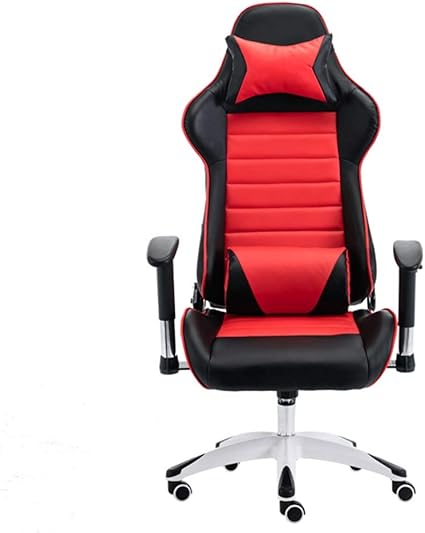 E Sport Gamer Stoelen Tillen En Draaiende Leuning Ergonomie Uitvoerende Bureaustoel Leunen Video Game Stoel Lager Capaciteit 330 Pond Color Black Red Amazon Nl