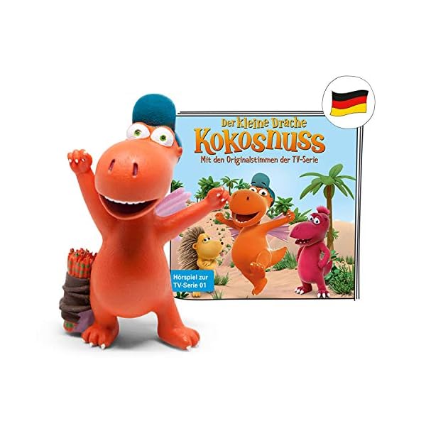 tonies Hörfiguren für Toniebox, Der kleine Drache Kokosnuss – Hörspiel zur TV-Serie (Folge 1), für Kinder ab 5 Jahren, Spielzeit ca. 56 Minuten
