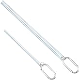 2 Pack Half Moon Elevator Door Key Fits for Westinghouse, Schindler, and Otis Elevator Door, Elevator Door Key with Silver Metal Keychain