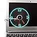 xlpace LED USB Fan Clock Mini Flexible Time with LED Light - Cool Gadget