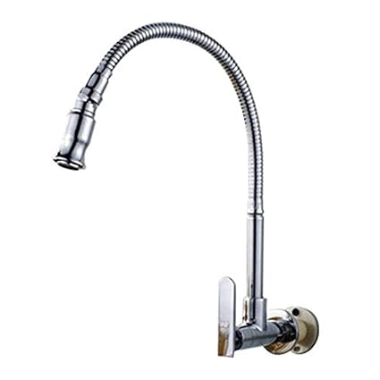 360 Degree Swivel Pull Down Flexible Spray Single Tube Vanity