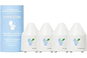 Luhaka New upgrade Super Clean Toilet Cleaner, Super Clean Pro Toilet Cleaner, Effectively Improve Hygiene And Lasting Fragranc (4PCS)