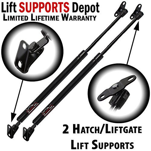 Qty (2) Fits RX300 1999 To 2003 Liftgate Tailgate Hatch Lift Supports