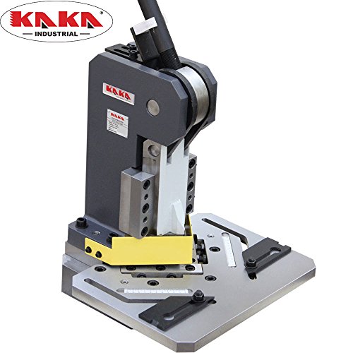KAKA Industrial HN3102 Sheet Metal Notcher, 4”x4” Blade Length, 90