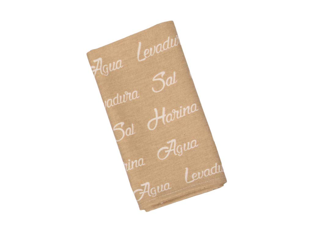 MI CASA My Home Kitchen Towel 50 x 70 Beige Letters