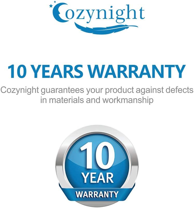 Cozynight Waterproof Mattress Protector King Soft Noiseless Breathable Mattress Protection Cover Hypoallergenic Vinyl Free Washable Bed Cover Fitted 14”-18” Deep Pocket Mattress: Home & Kitchen