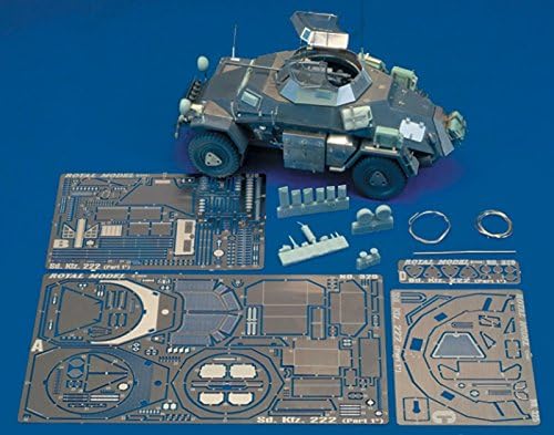 Royal Model 1:35 Sd. Kfz. 222 Part 1??(for Tamiya kit) -PE Resin Detail Set #325
