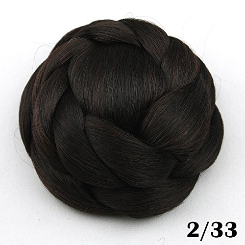 Large Hair Buns Synthetic Hair Chignon Fake Hair Bun Hairpiece