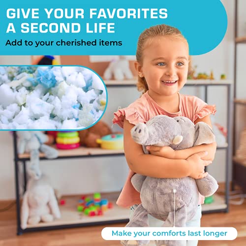 Xtreme Comforts 10 LBS Bean Bag Filler w/ Shredded Memory Foam Filling