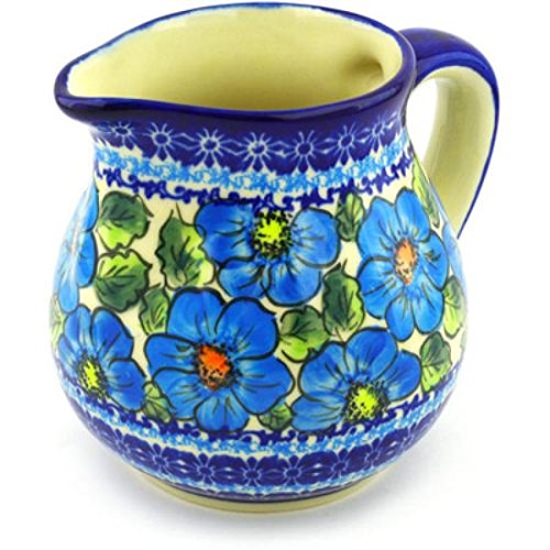 Click Here to See More Images Ceramika Bona H6426F Polish Pottery Ceramic Pitcher Hand Painted, 46-Ounce