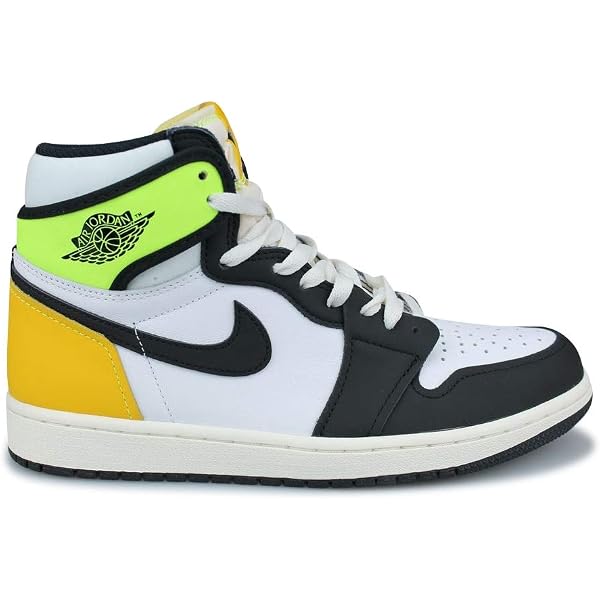 Amazon.com | Jordan Mens Air 1 High OG 555088 711 Taxi - Size 14