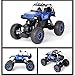 RC Car Off-Road Vehicles Remote Control Car 4WD RC Trucks 1:18 Monster Trucks 2.4GHz RC Hobby Car Hi-Speed Racing Car with LED Light - Blue