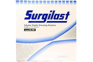 DERMA SCIENCES GL707 - Surgilast Tubular Elastic Dressing Retainer, Size 6, 25-1/2 x 25 yds. (Large: Head, Shoulder and Thigh)