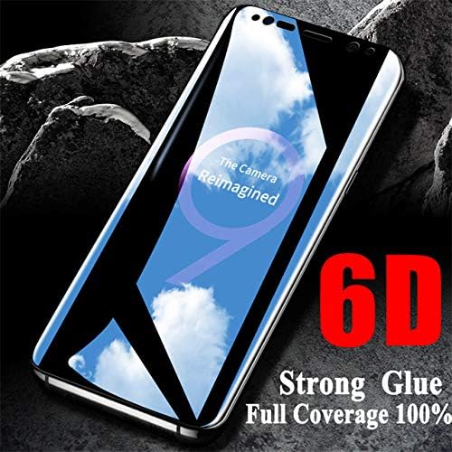iPhone Xs Max Tempered Glass Screen Protector, Anti Blue Light [Eye Protect] 9H Hardness 3D Touch Compatible Anti-Scratch Tempered Glass for Apple iPhone Xs Max (6D Glass)