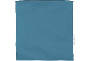 Relax Home Life Wedge Pillowcase, 100% Egyptian Cotton, Teal, 25" W x 26" L x 7.5" H, Fits Most Sleeping Wedges Up to 27" W x 27" L x 8" H