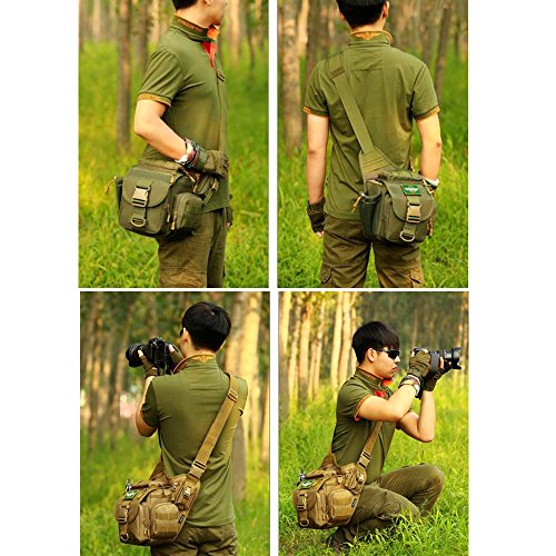 image for DYJ® Multi-functional Tactical Messenger Bag Fishing Tackle Bag Molle