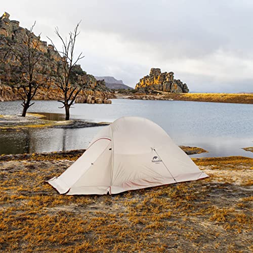 Naturehike CloudUp 2 and 3 Person Lightweight Backpacking Tent with