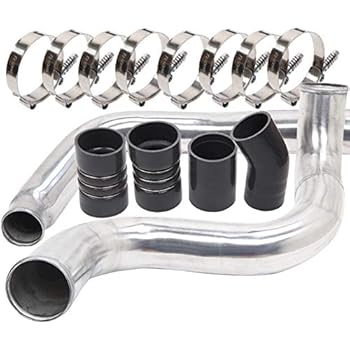 Ford 6.0L 2003-2007 Turbo Intercooler Pipe And Boot Kit CAC Tube Powerstroke 6.0