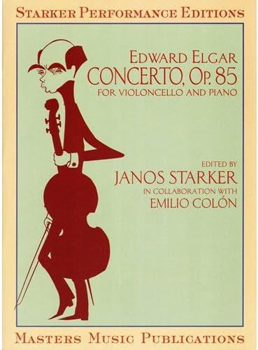 Elgar Edward Concerto in e minor Op. 85 - Cello and Piano by Jnos Starker- Starker Masters Music