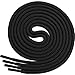 Miscly 3 Pairs Round Boot Laces Heavy Duty and Durable Shoelaces for Boots, Work Boots & Hiking Shoes
