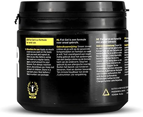 BUTTR Fisting Gel (500ml) Waterbased Lubricant, Long-Lasting Lubricious for Anal Intercourse, Smooth and Thick for Strong Penetration, Skin-Friendly Formula, Odorless and Clear, Instructions Included - Image 5
