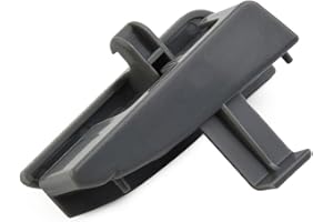 Emiif Center Console Latch for Toyota Tacoma 2005-2012, 1 Pack Gray Armrest Box Clip, Compatible with OE 58910AD030B0