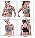 Sports Bras, Shinymod Front Zipper Compression High Impact Fitness Sports Bra