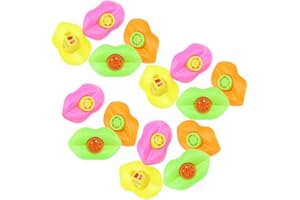 15PCS Lip Whistles Fun Reward Prize or Party Favor for Birthday Parties and Goody Bags - Assorted Colors