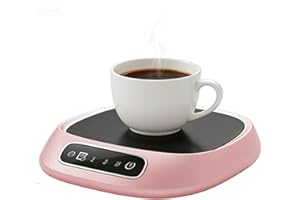 Coffee Mug Warmer, 3 Temp Settings & Auto Shut Off, Coffee Cup Warmer for Desk, Keep Beverage Warmer for Coffee/Tea/Milk, Cof