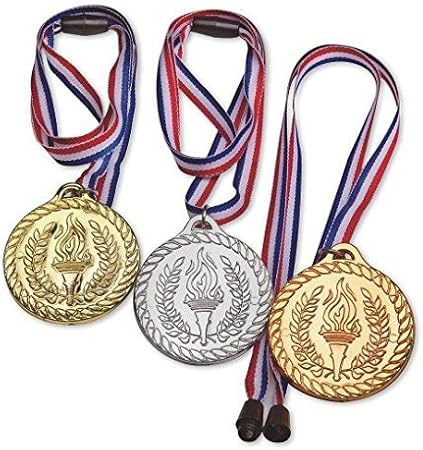 Amazon Co Jp Giftexpressゴールドシルバーブロンズメダル おもちゃ