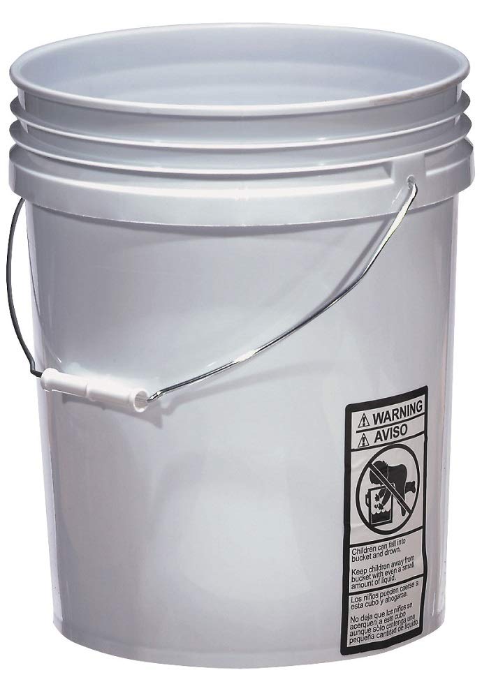 Warner 5Gallon Plastic Bucket, 543 Home Improvement