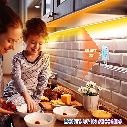 Jadisi Led Strip Lights 130ft (2 Rolls of 65ft) Music Sync RGB Lights