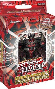 YuGiOh Hidden Arsenal 5 Special Edition Pack includes (either brionac or gungnir promo included) by yugioh
