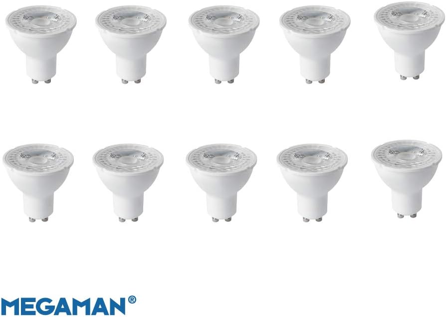 Pack of 10 x Megaman 141912 LED GU10 PAR16 Light Bulbs 4 Watt 35 Degree 4000K Cool White - Image 4