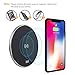 Wireless Charger, Fresh air Wireless Charging Pad Compatible with iPhone 8 Plus/8/X/XS/XS Max, 10W Fast Charger Compatible with Samsung Galaxy S9/S9 Plus/S8 Plus/Note 8/S7, 5W All Qi-Enabled Devices