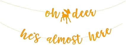 Amazon Com Oh Deer Baby Shower Favors Baby Shower Banner