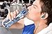JVC HAECX20A Sports Clip Inner Ear Headphones, Blue