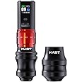 Mast Fold2 Pro Wireless Tattoo Gun Machine, Cartridge Rotary Tattoo Pen, 7 Strokes Length, 2 Grips 40mm & 44mm, Mcore-C1 Powerful Motor, Red Color