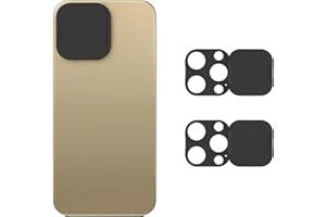 EYSOFT Phone Camera Lens Cover Compatible for Phone 16 Pro/ 16 Pro Max,Camera Lens Protector to Protect Privacy and Security,Strong Adhesive Black-2 Pack