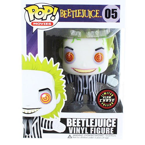 Beetlejuice Funko POP Vinyl Figure: Beetlejuice (Glow in the Dark Chase Variant)