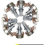 ZJIA10K Ohm Mini Control Pot Potentiometer for Electric Guitar Volume Pot (Pack of 10)