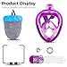 ZSPORT Snorkeling Mask, Easybreath Full Face Diving Mask GoPro Compatible,See More Larger Viewing Area Than Traditional Masks Anti-Fog Anti-Leak Technology (Purple, S/M)