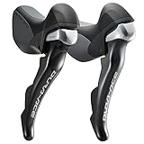 Shimano Dura-Ace ST-9001 11-Speed STI Shifters Black, One Size