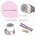 Facial Hair Remover for Women, Anjou Painless Facial Hair Trimmer for Peach Fuzz, Chin Hair, Upper Lip Moustaches, IPX 6 Waterproof with Built-In LED light