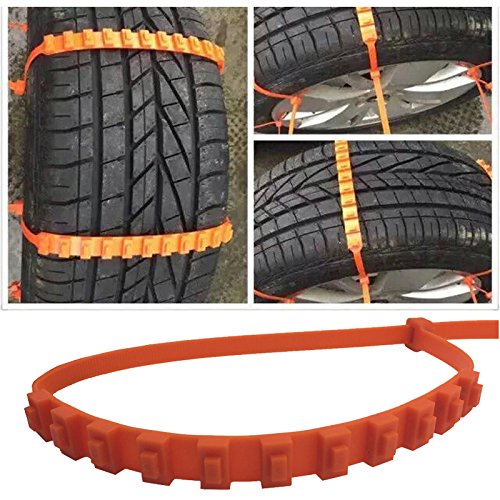 GVDOR Portable Emergency Tire Traction Aid Antislip Chain Vehicle Snow